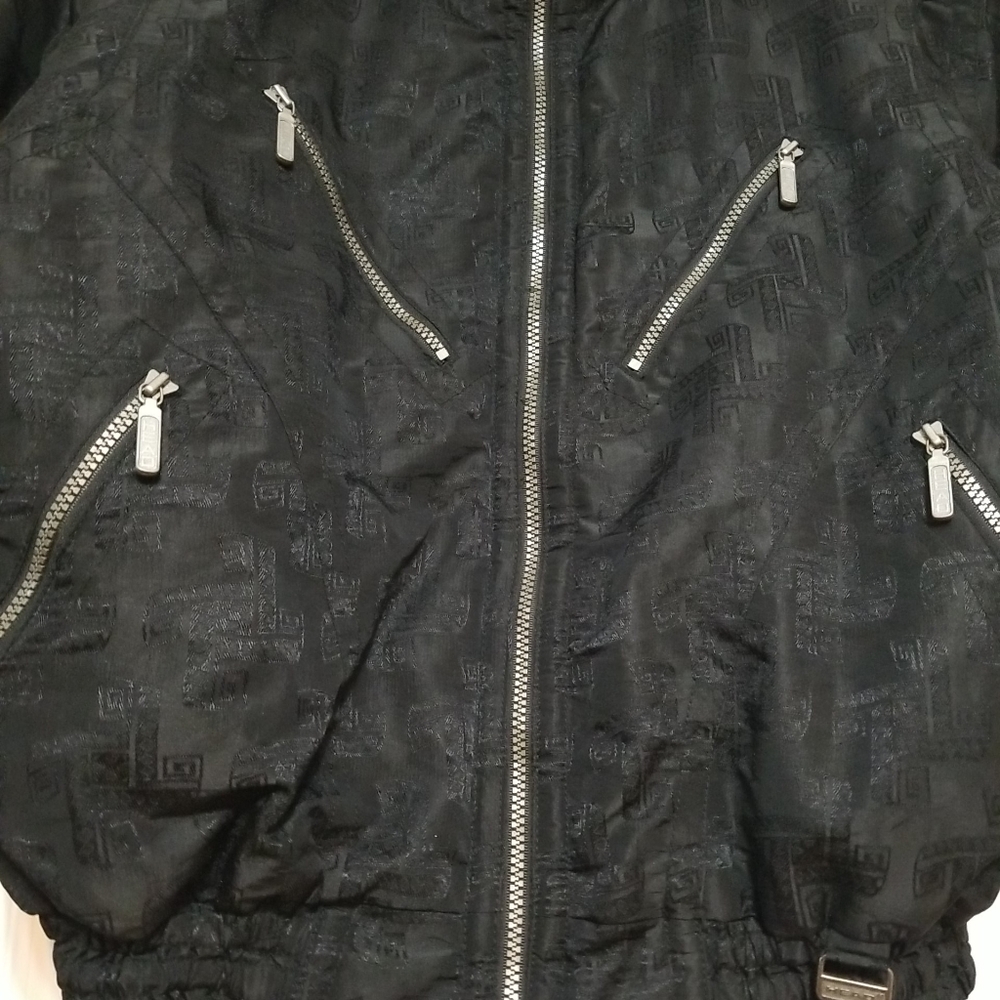 Ladies Black Head Ski Jacket 10 - Picture 4 of 9